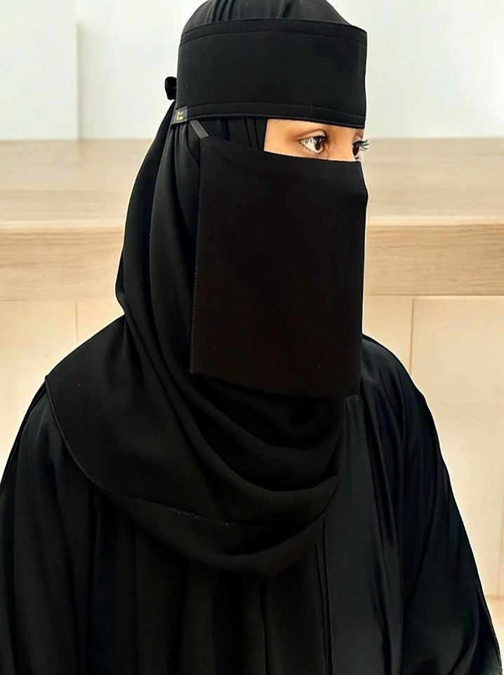 Liara Mini Small Saudi Style Niqab(6"X12") XS