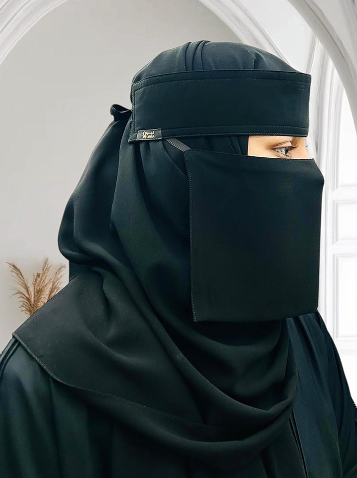 Liara Mini Small  Saudi Style Niqab(6"X12") XS