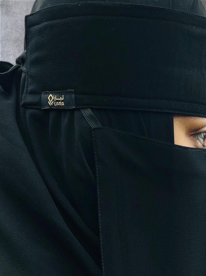 Liara Small Saudi Style Niqab (8"X12") S