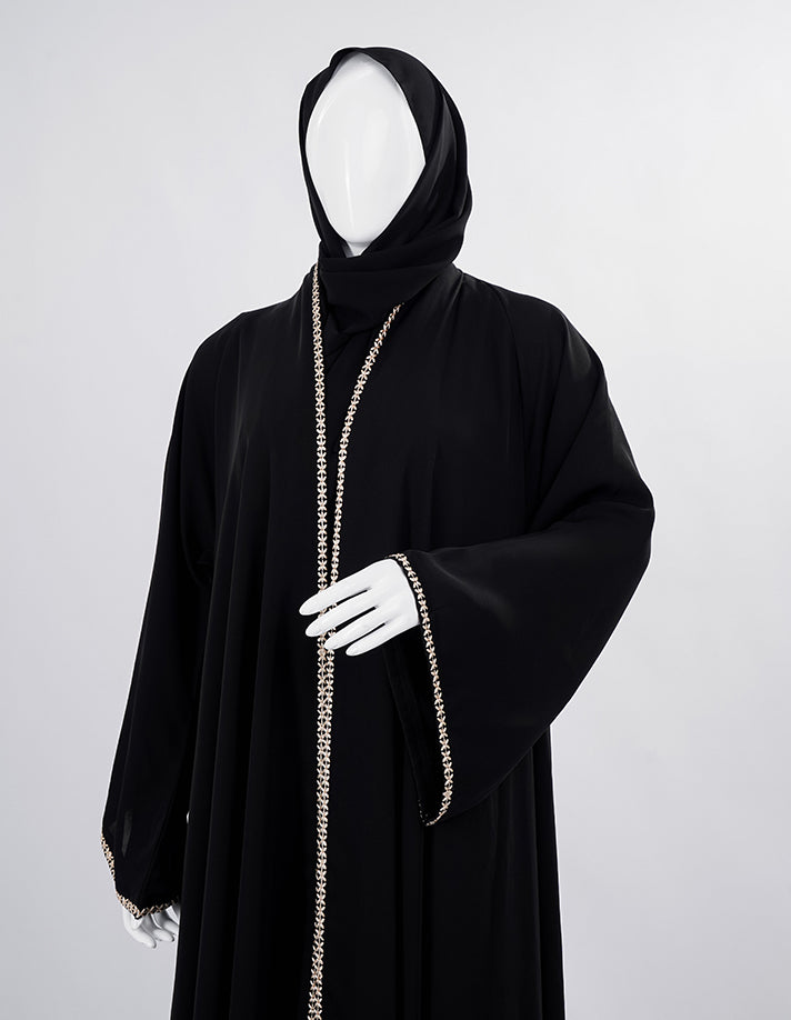 Liara Golden Edge Abaya