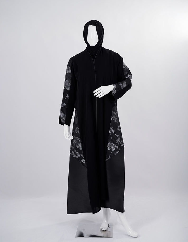 Liara Blossom Abaya Flower Print