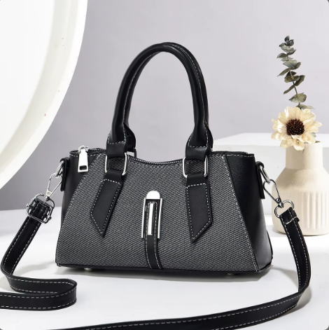 Liara Grace – Two-Tone Mini Cross Handbag