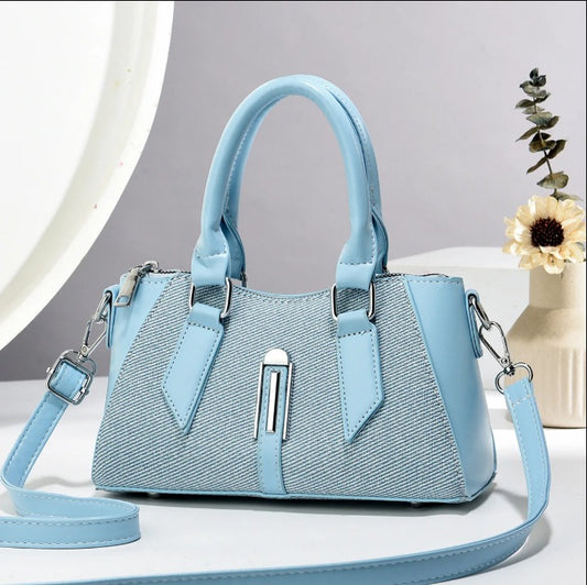 Liara Grace – Two-Tone Mini Cross Handbag