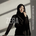 ZERA Triple Black Malaysian Georget Hijab