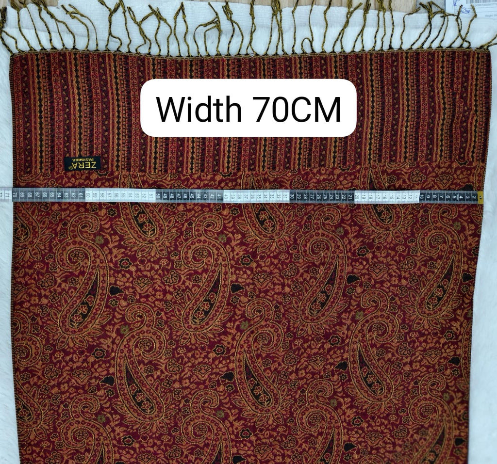 Zera Premium Pashmina Shawl – Soft, Warm & Elegant Winter Wrap (178/70)