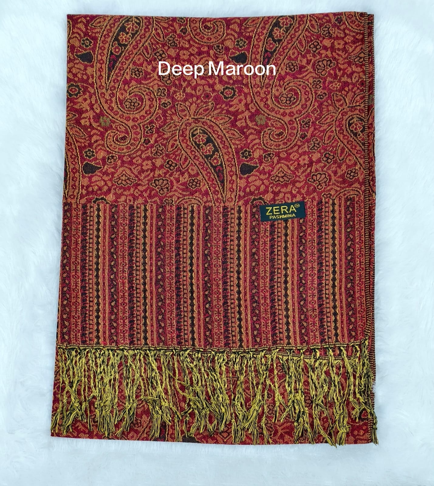Zera Premium Pashmina Shawl – Soft, Warm & Elegant Winter Wrap (178/70)