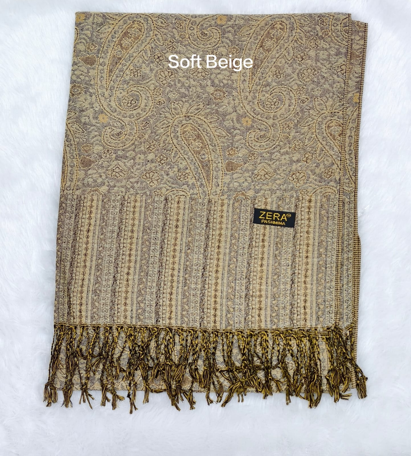 Zera Premium Pashmina Shawl – Soft, Warm & Elegant Winter Wrap (178/70)