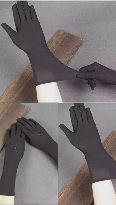 Hand Gloves – Normal Type (Black)